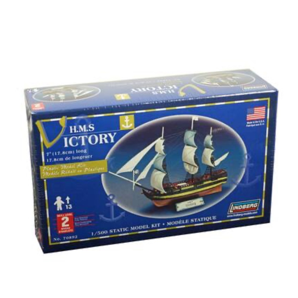 2 for $15 - Lindberg HMS Victory Ship model kit